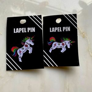 Unicorn lapels pins